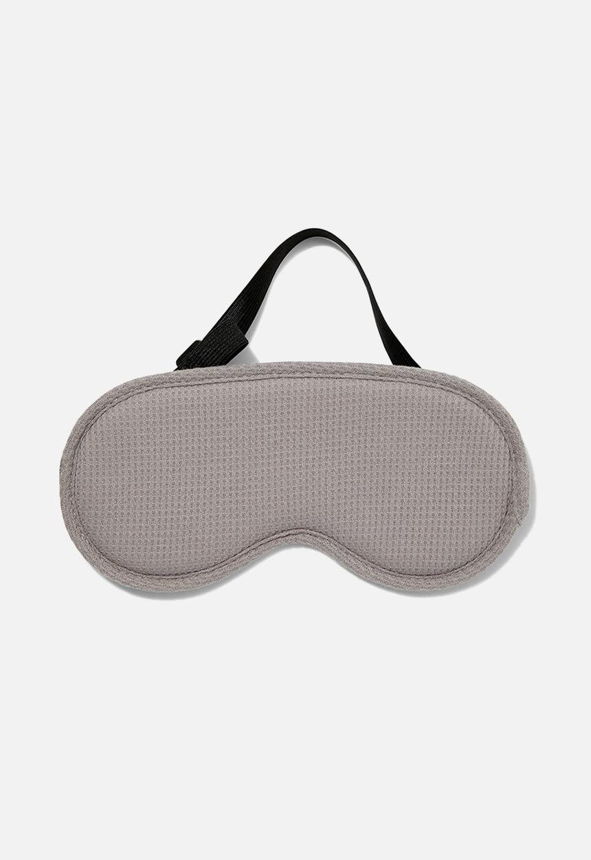 Typo - urban eye mask - grey waffle
