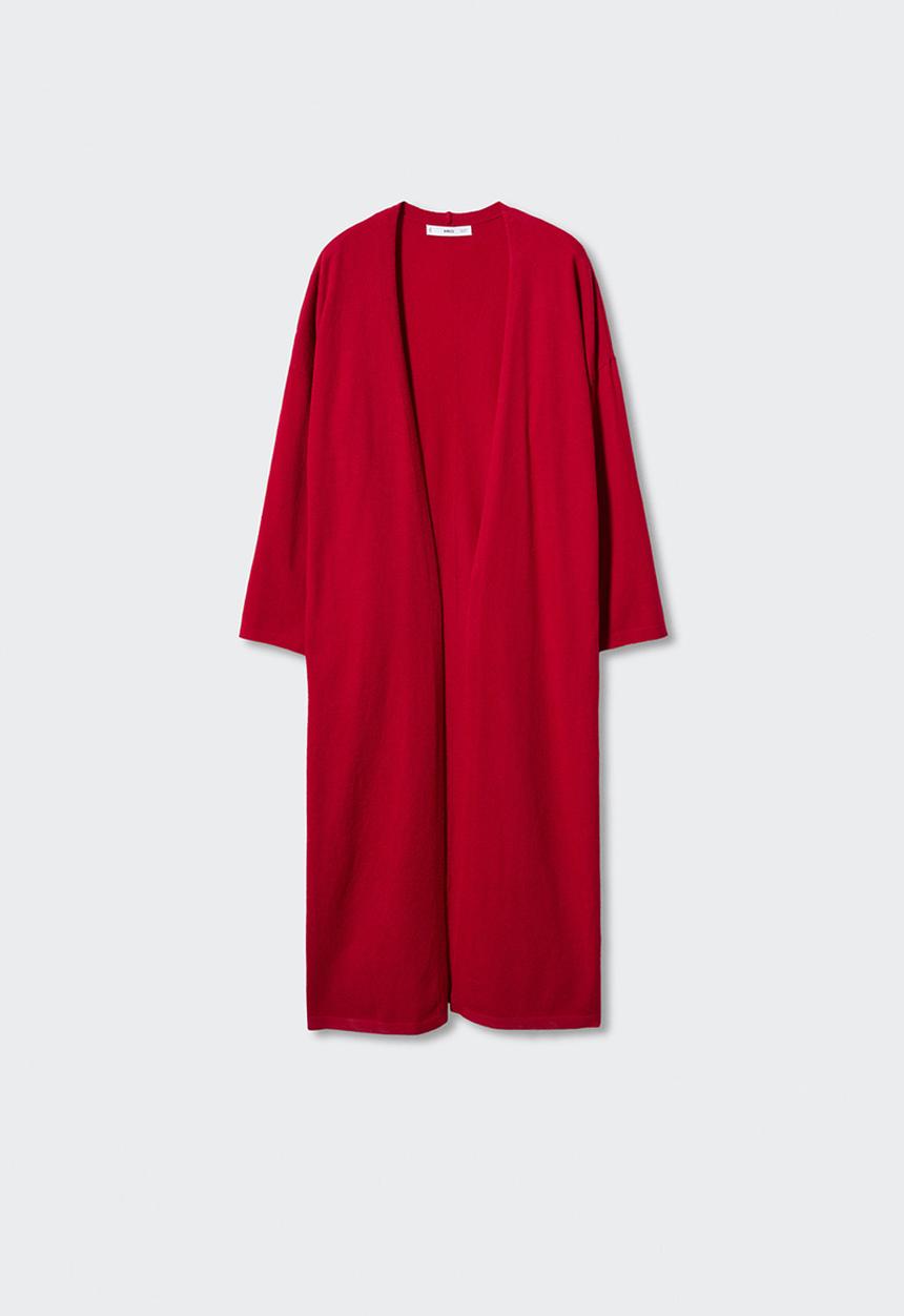 MANGO - Cardigan port - red