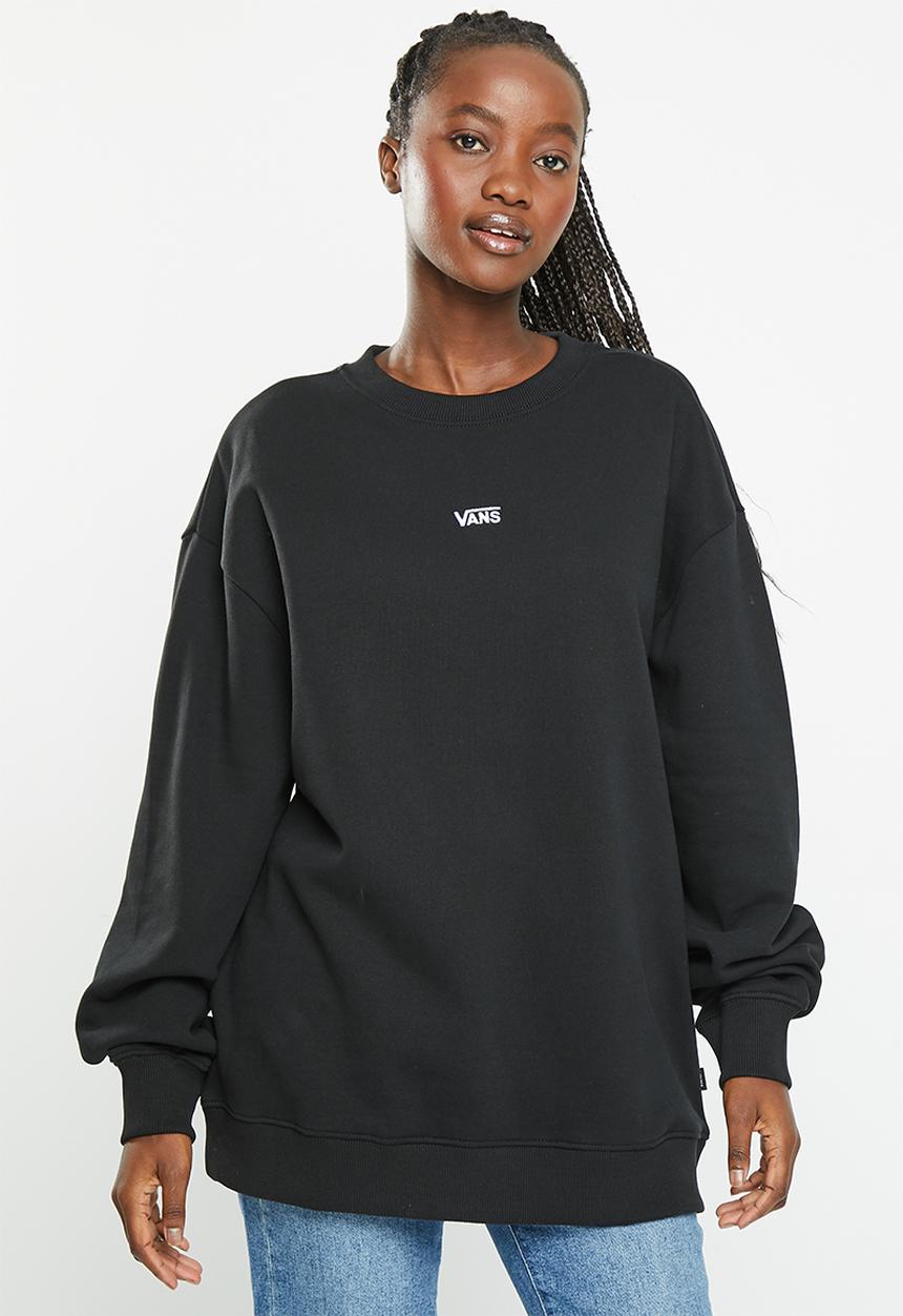 Vans - Flying v os ft long sleeve crew - black