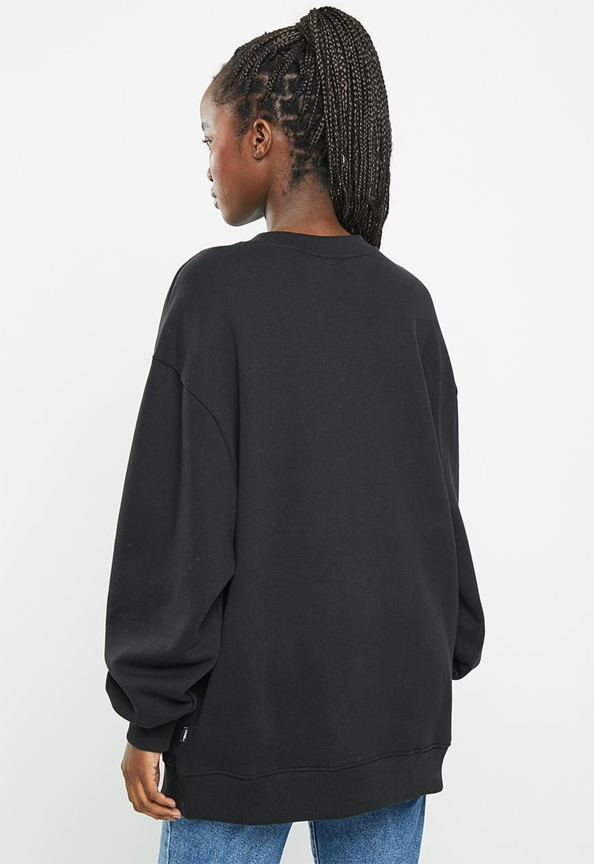 Vans - Flying v os ft long sleeve crew - black
