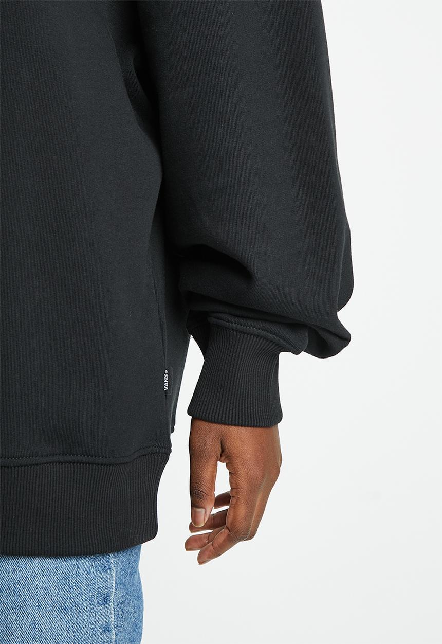 Vans - Flying v os ft long sleeve crew - black