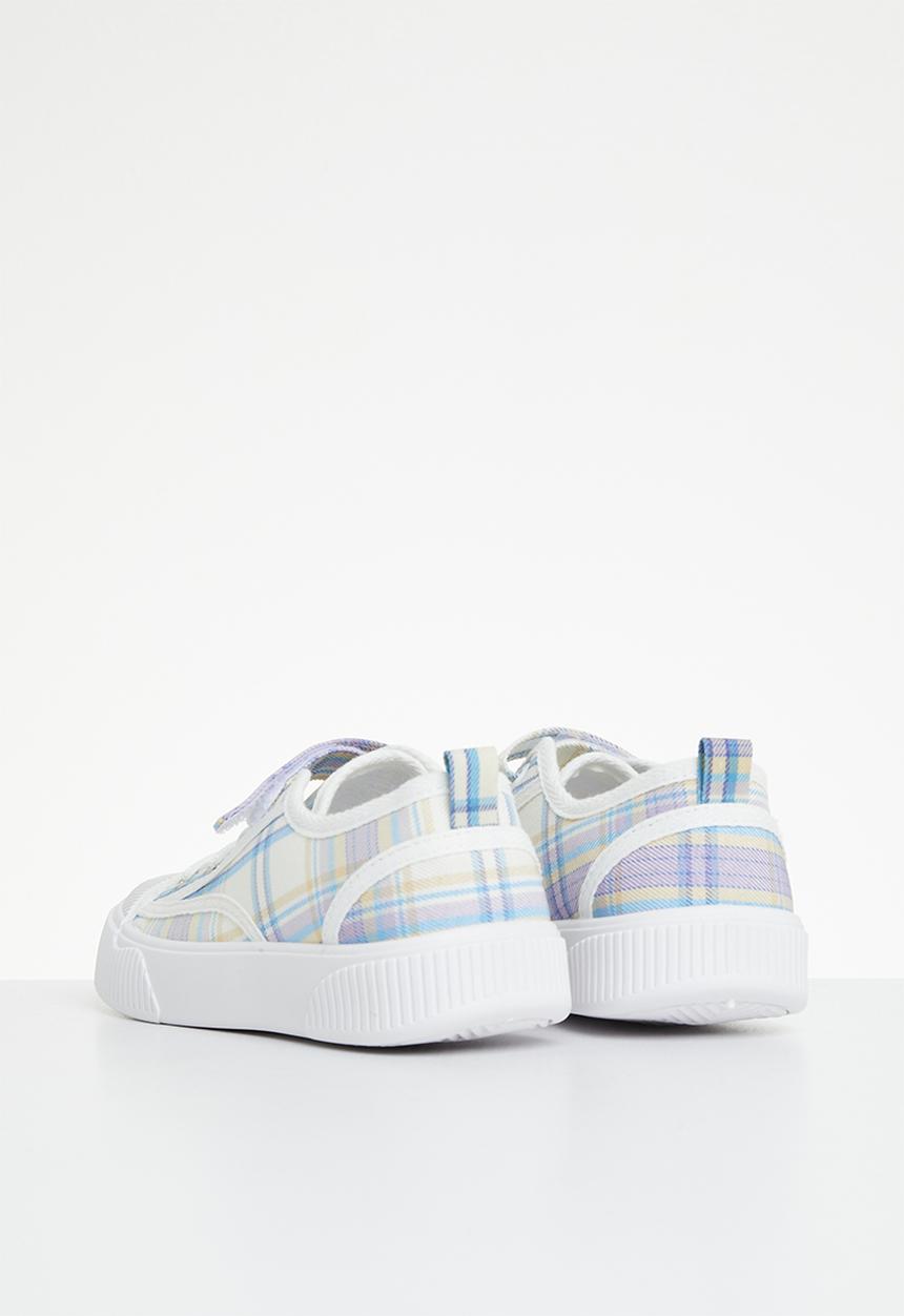 Pop Candy - Girls check sneaker - multi