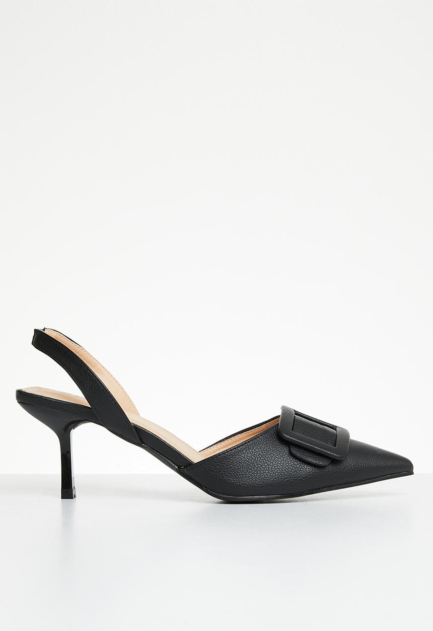 Superbalist - Marlie slingback stiletto heel - black