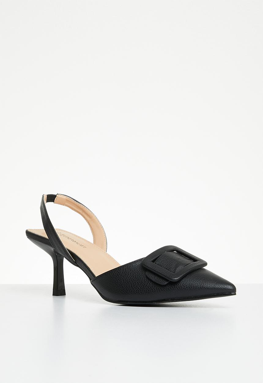 Superbalist - Marlie slingback stiletto heel - black