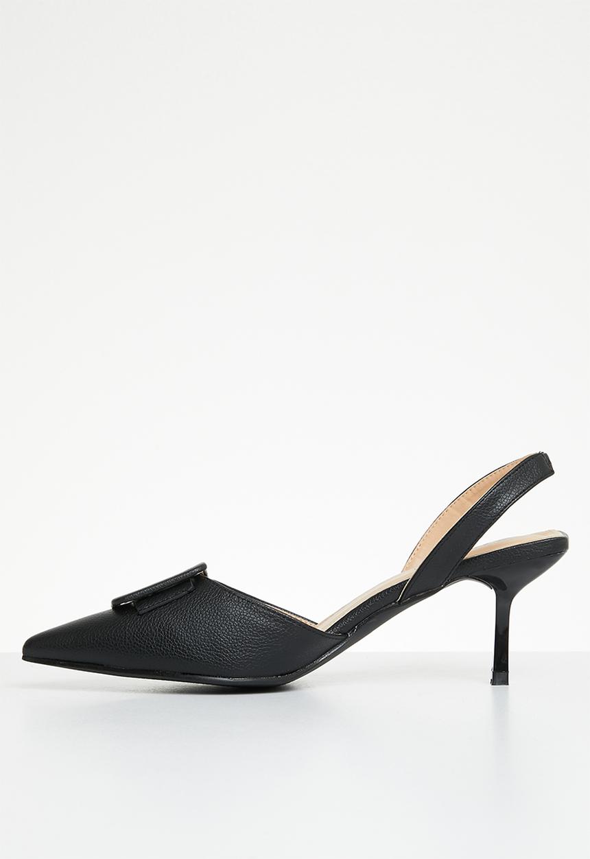 Superbalist - Marlie slingback stiletto heel - black