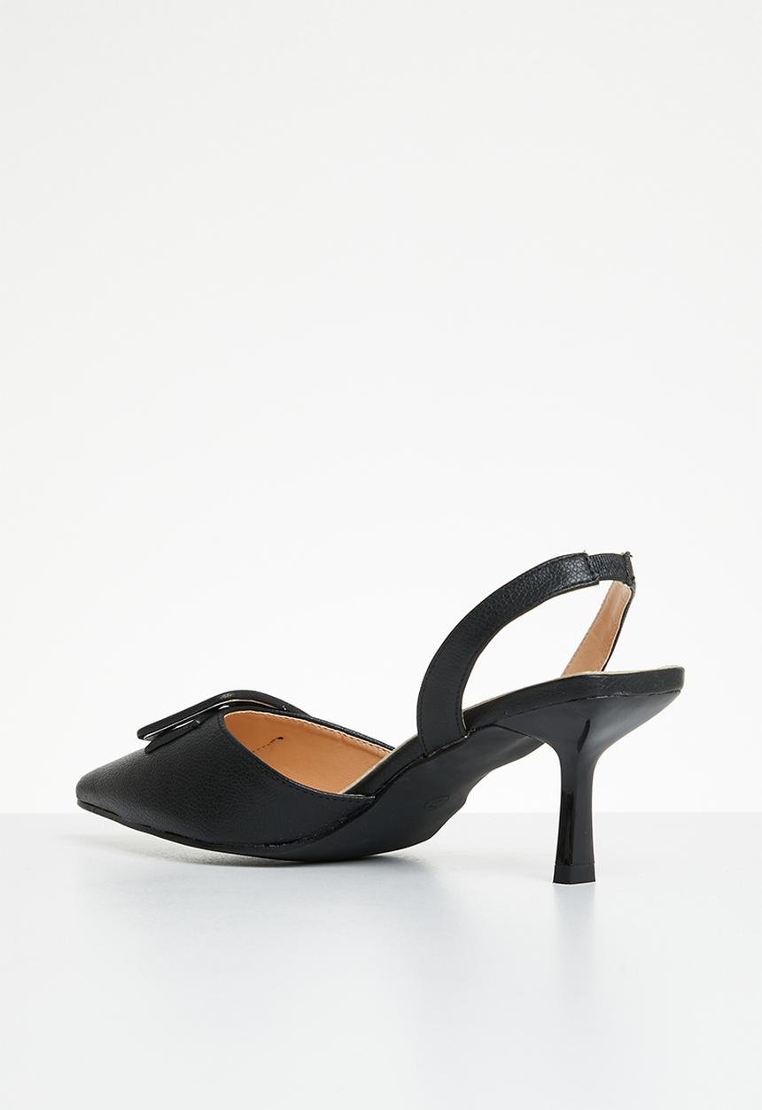 Superbalist - Marlie slingback stiletto heel - black