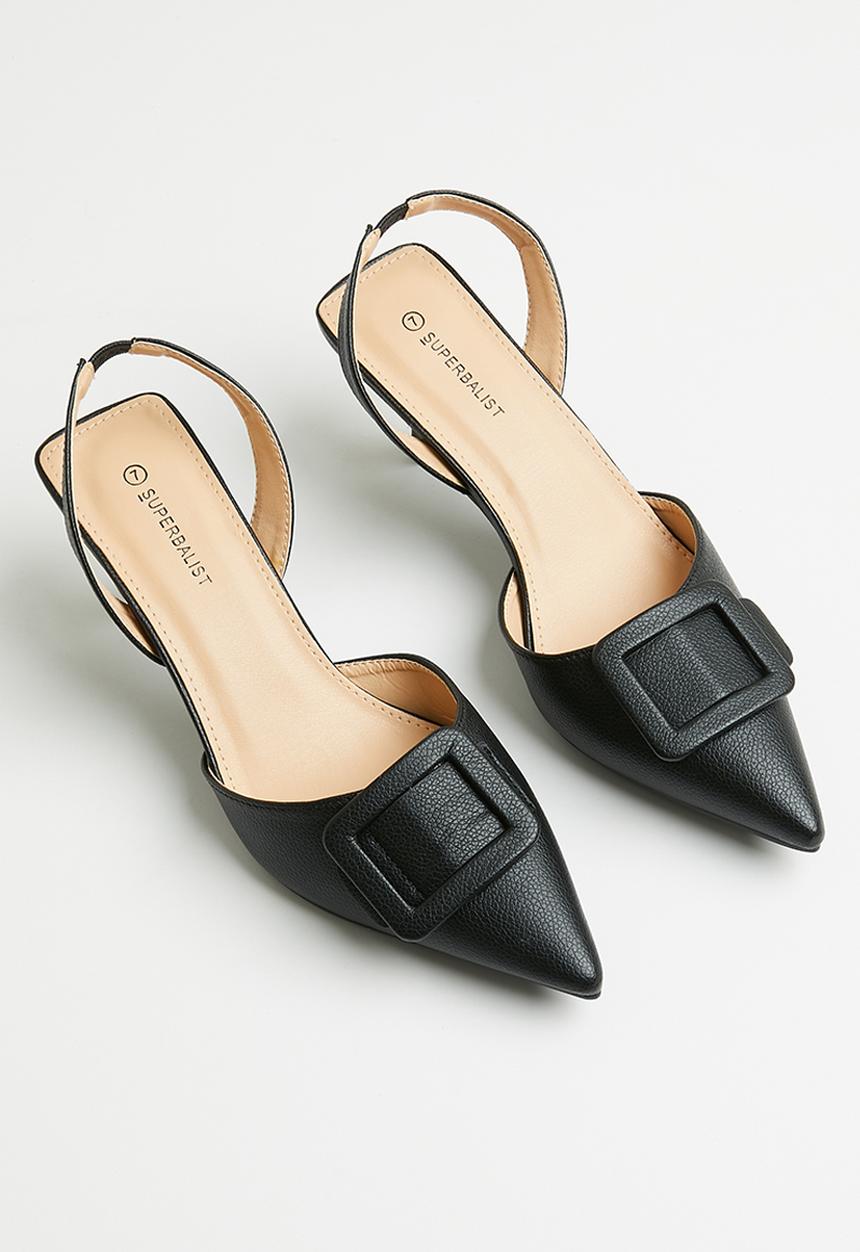 Superbalist - Marlie slingback stiletto heel - black