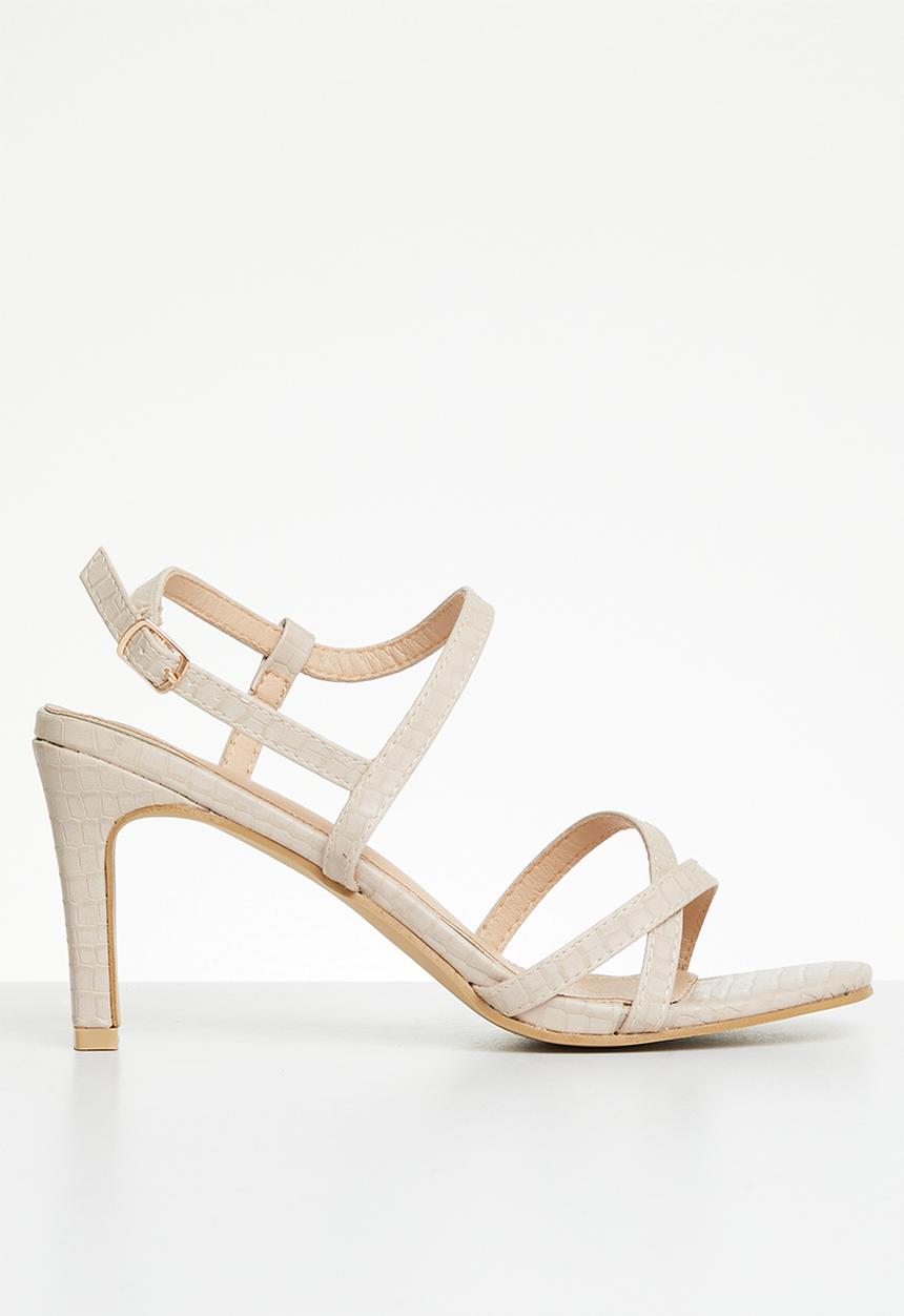 Superbalist - Sanaa slingback block heel - ecru