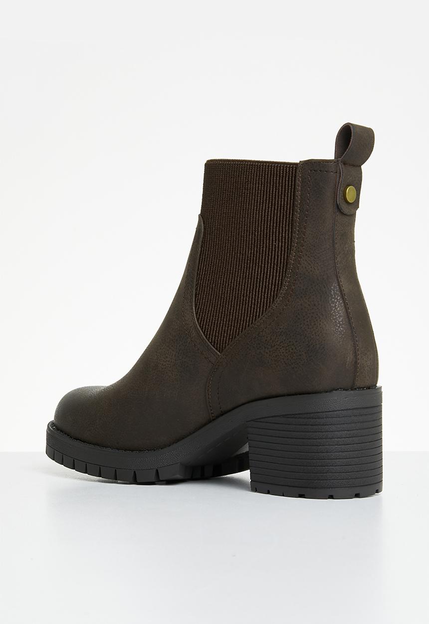 Madison® - Ella sock boot - choc