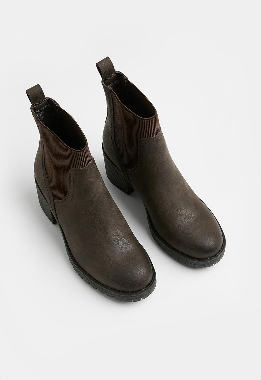 Madison® - Ella sock boot - choc