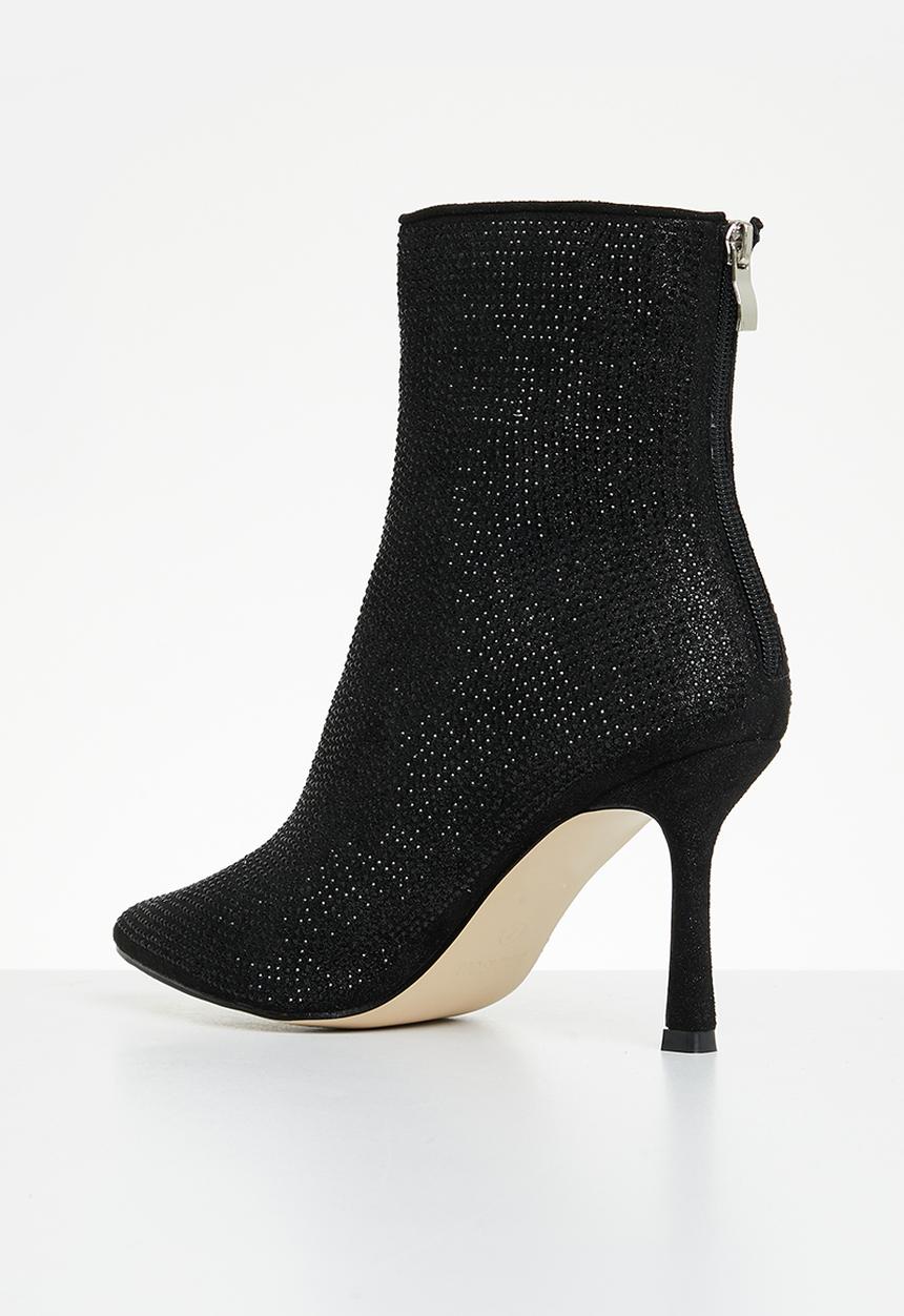 Madison® - Bling stiletto boot - black