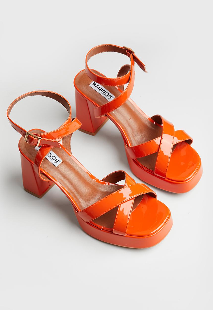 Madison® - Lessi platform heel - orange