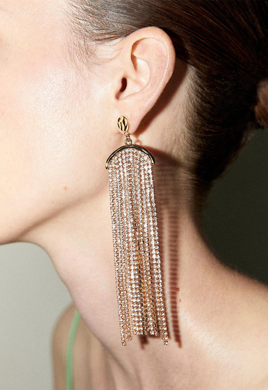 MANGO - Earrings noa - gold 