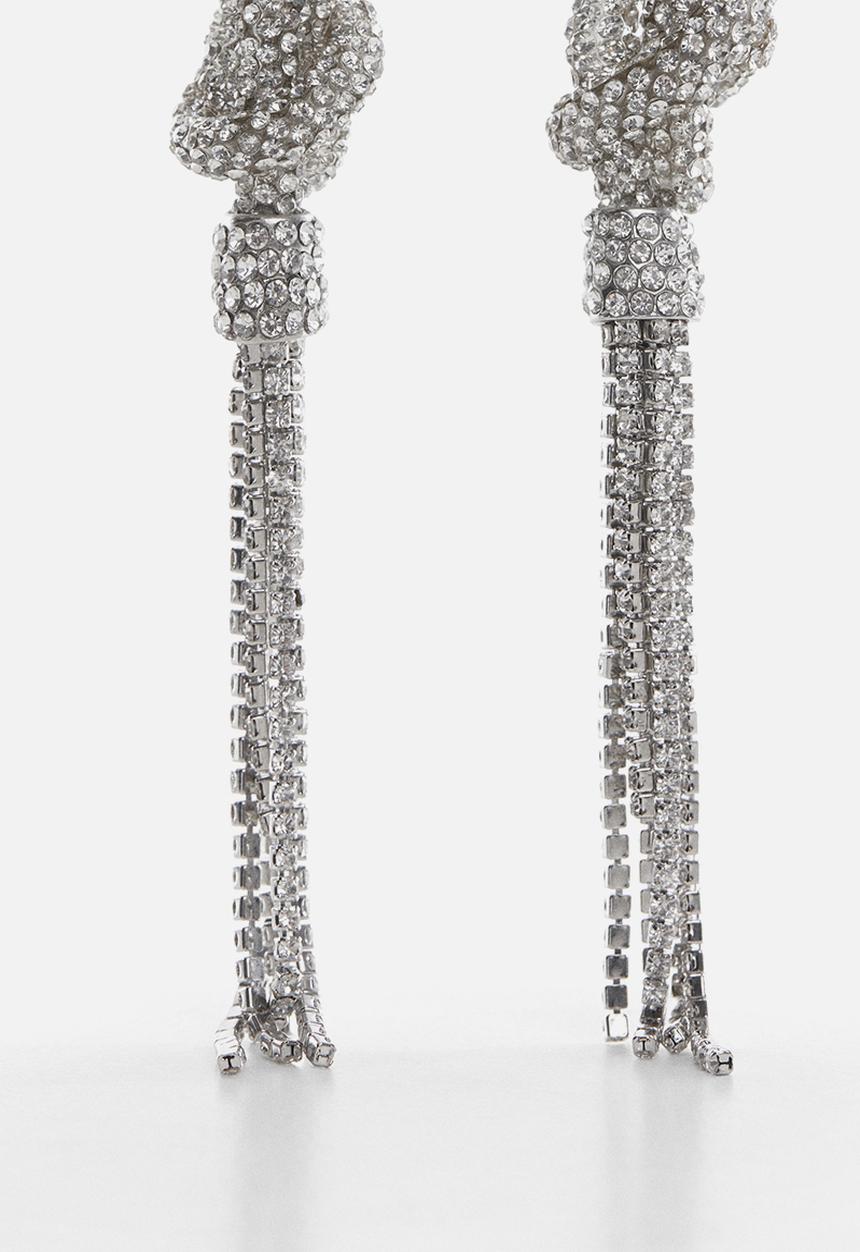 MANGO - Earrings nicole - silver 