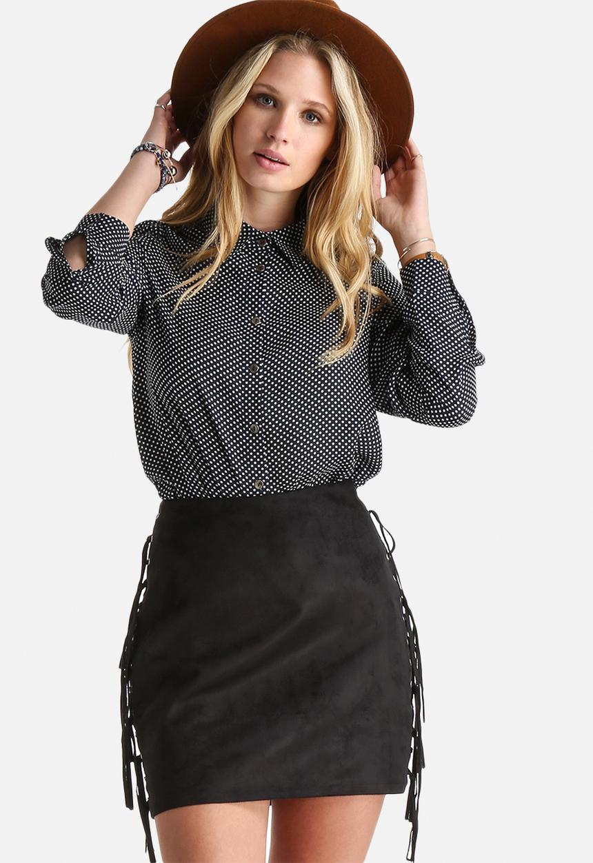 dailyfriday - Sass Printed Spot Blouse