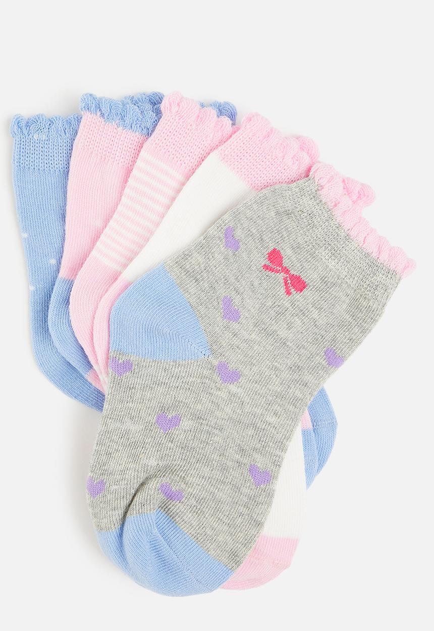 Pop Candy - 5 Pack printed socks - multi