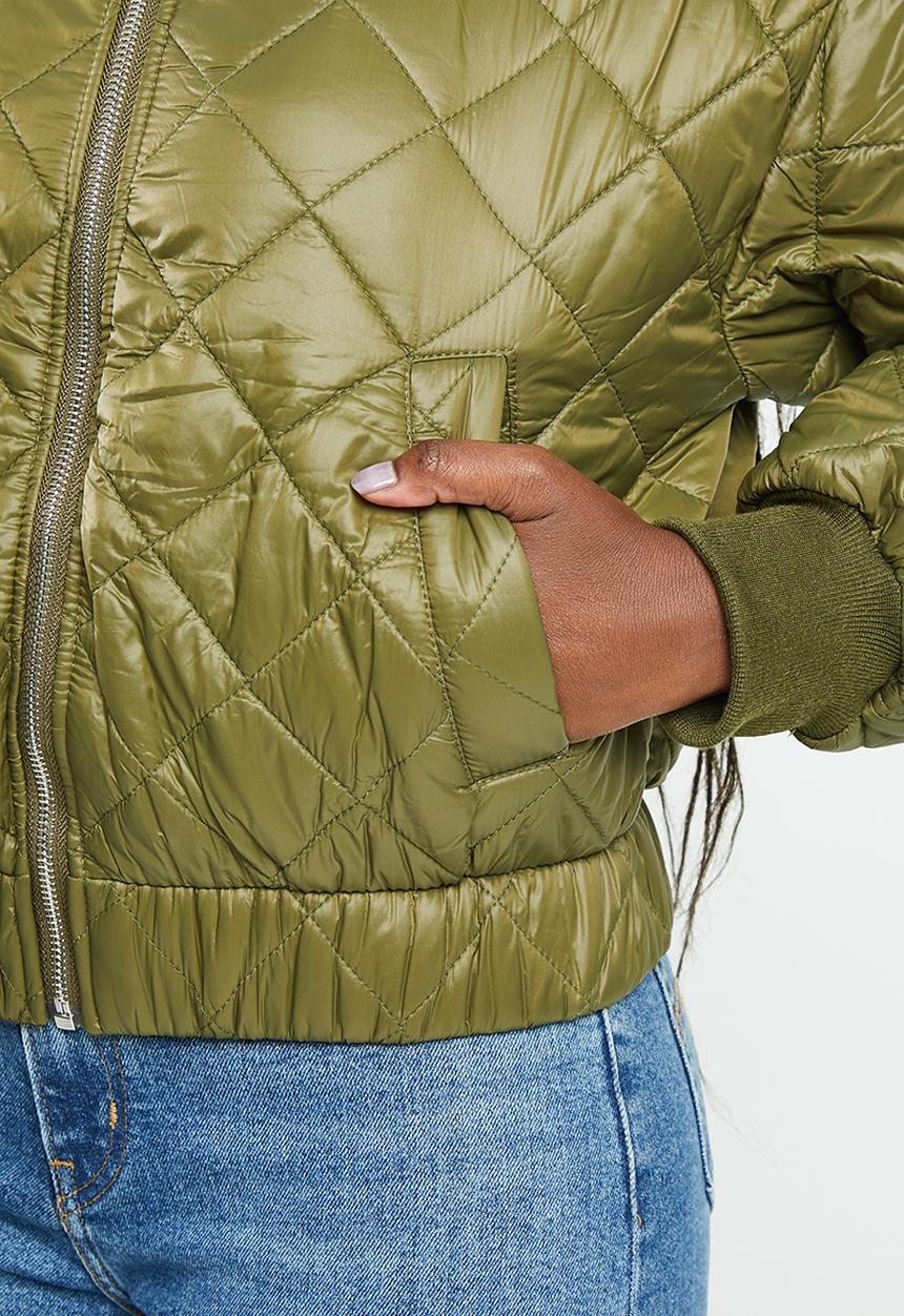 dailyfriday - Qulited bomber - olive