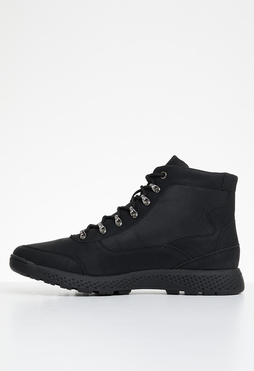 UrbanArt - Starling 1 nubuck can - black