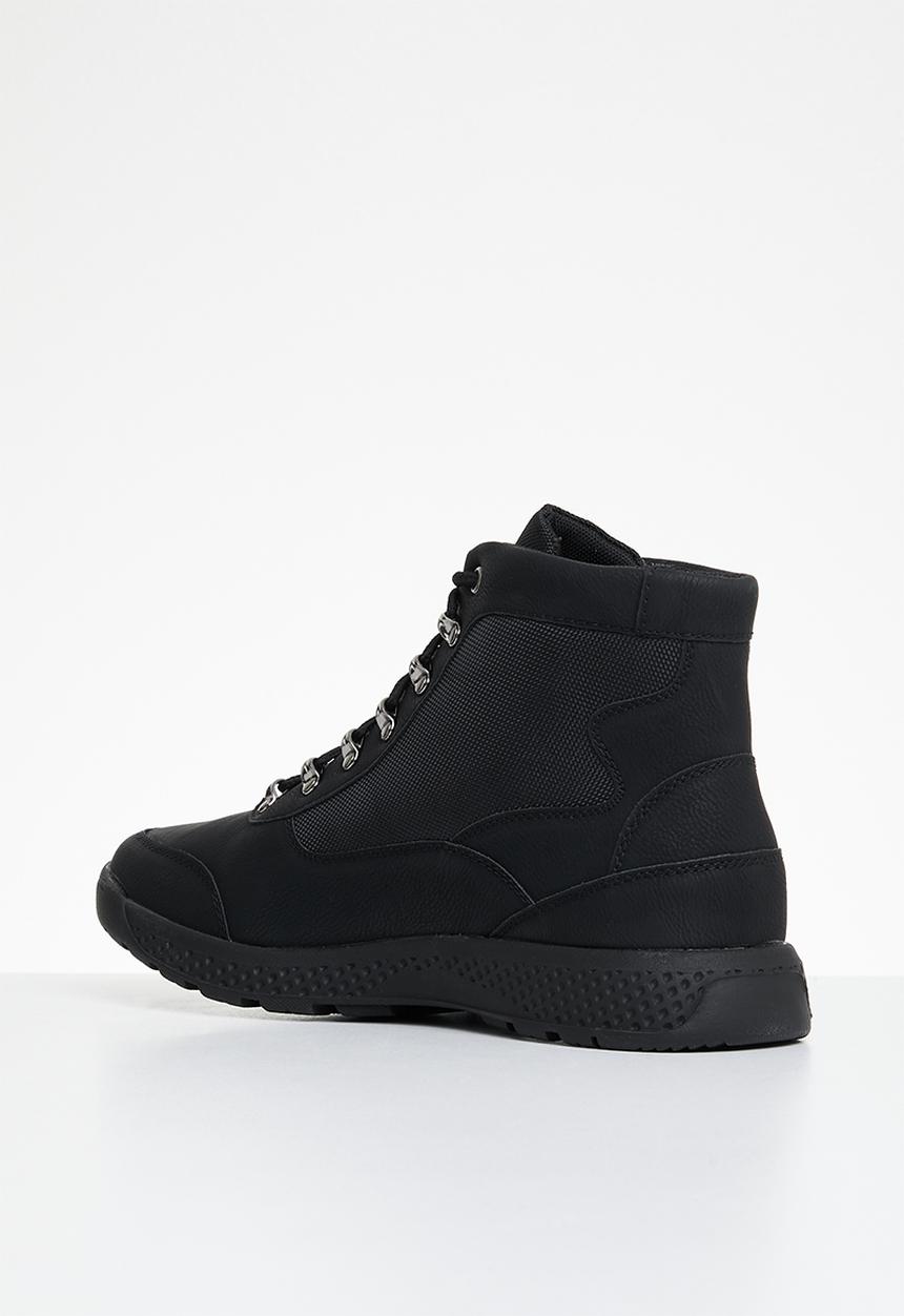 UrbanArt - Starling 1 nubuck can - black