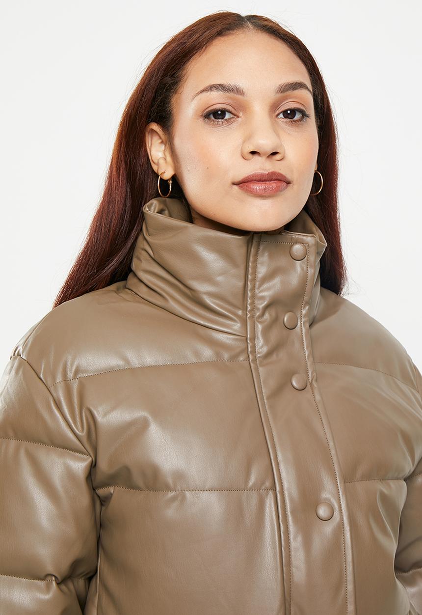 dailyfriday - Puffer jacket - brown