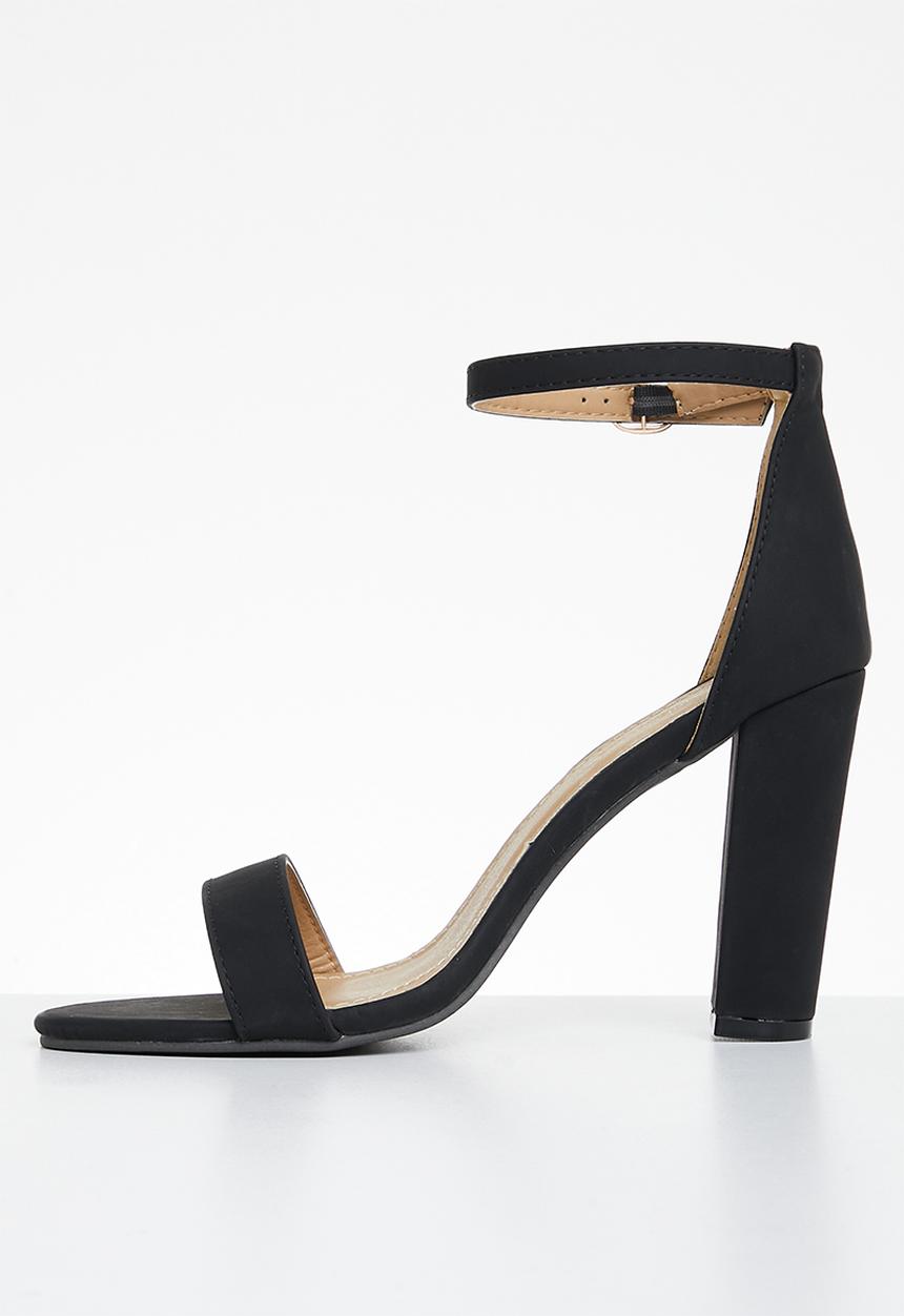 Superbalist - Esme anklestrap block heel - black