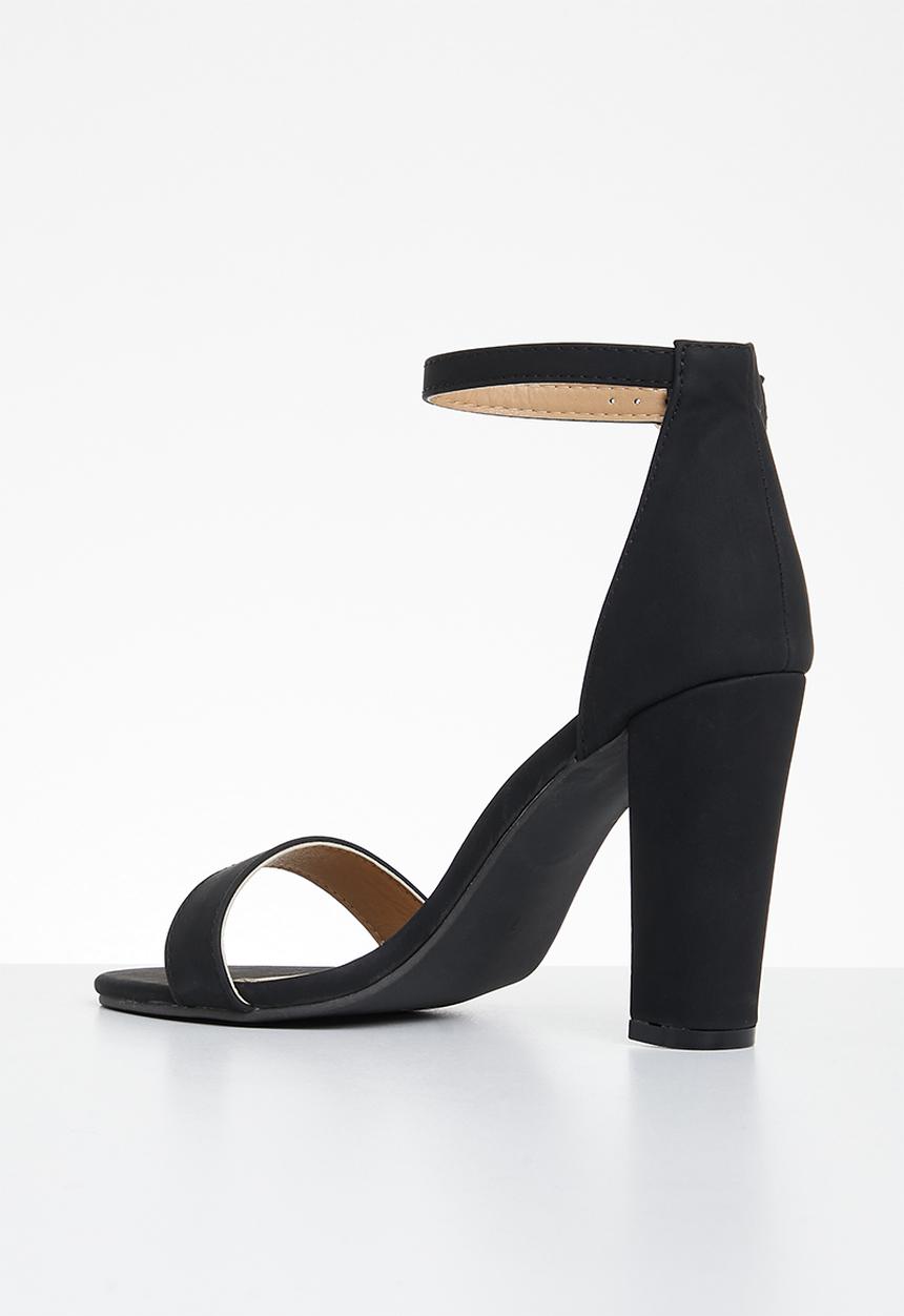 Superbalist - Esme anklestrap block heel - black
