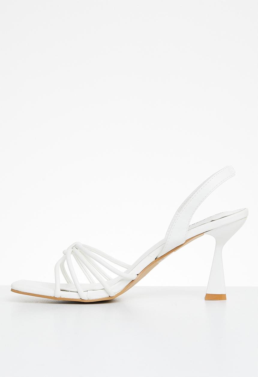 Superbalist - Izzy slingback stiletto heel - white