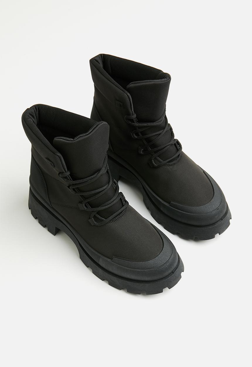 Superbalist - Ruby lace up boot - black