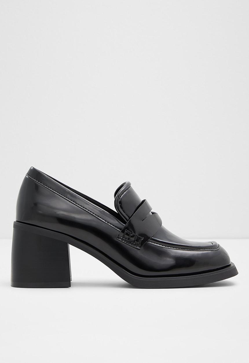 ALDO - Naila leather heel - black 