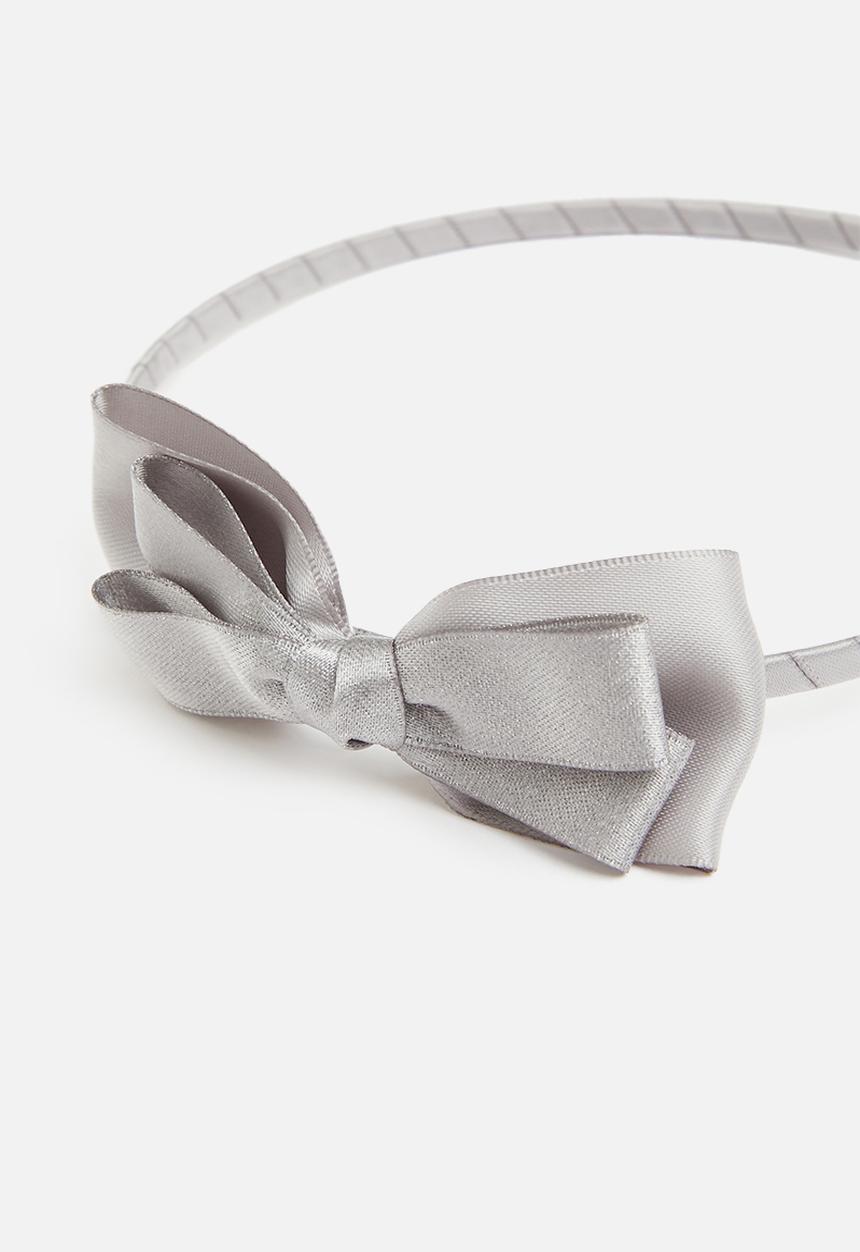 Pop Candy - 3 pack alice bands - grey & pink