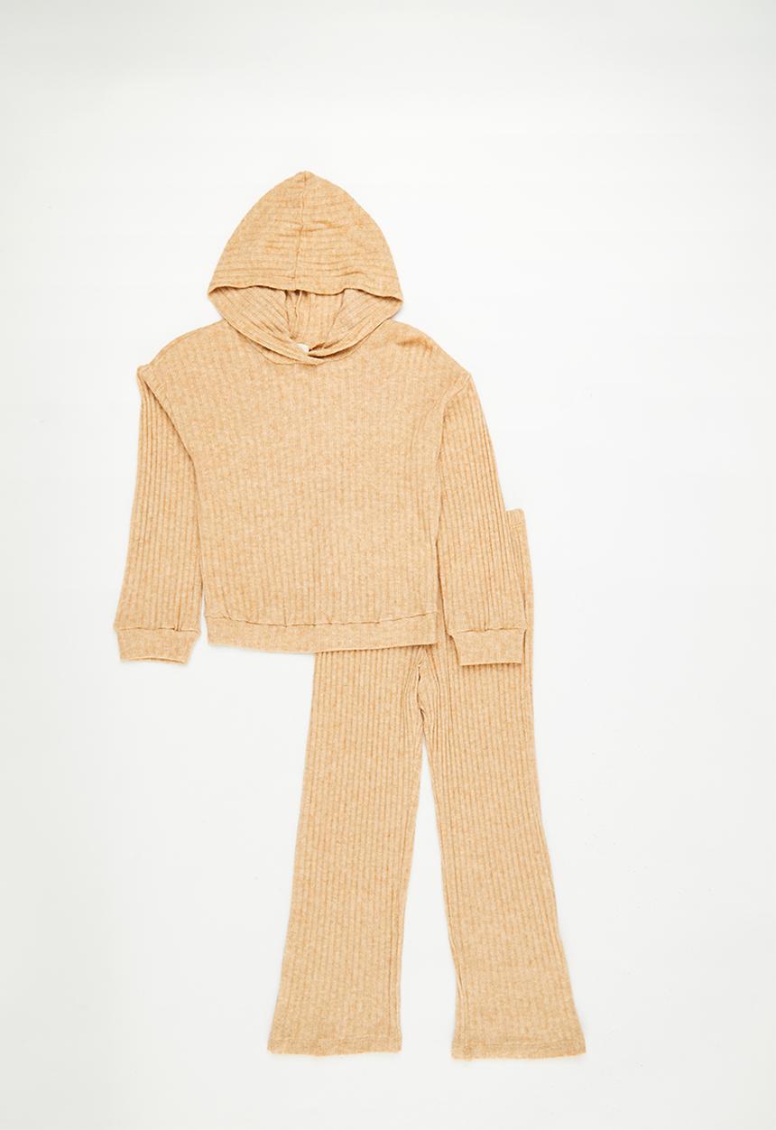 Superbalist - Younger girls lounge set - brown sugar