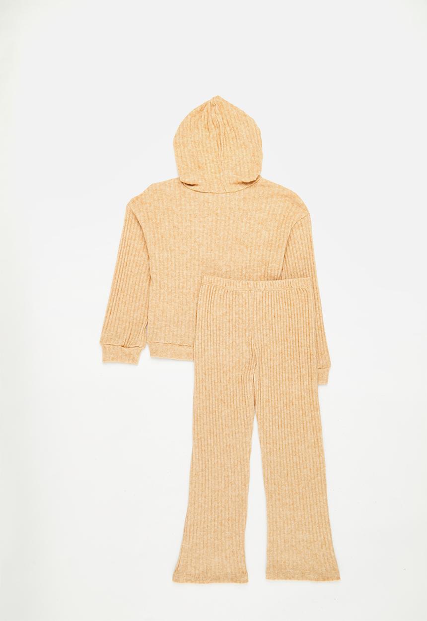 Superbalist - Younger girls lounge set - brown sugar