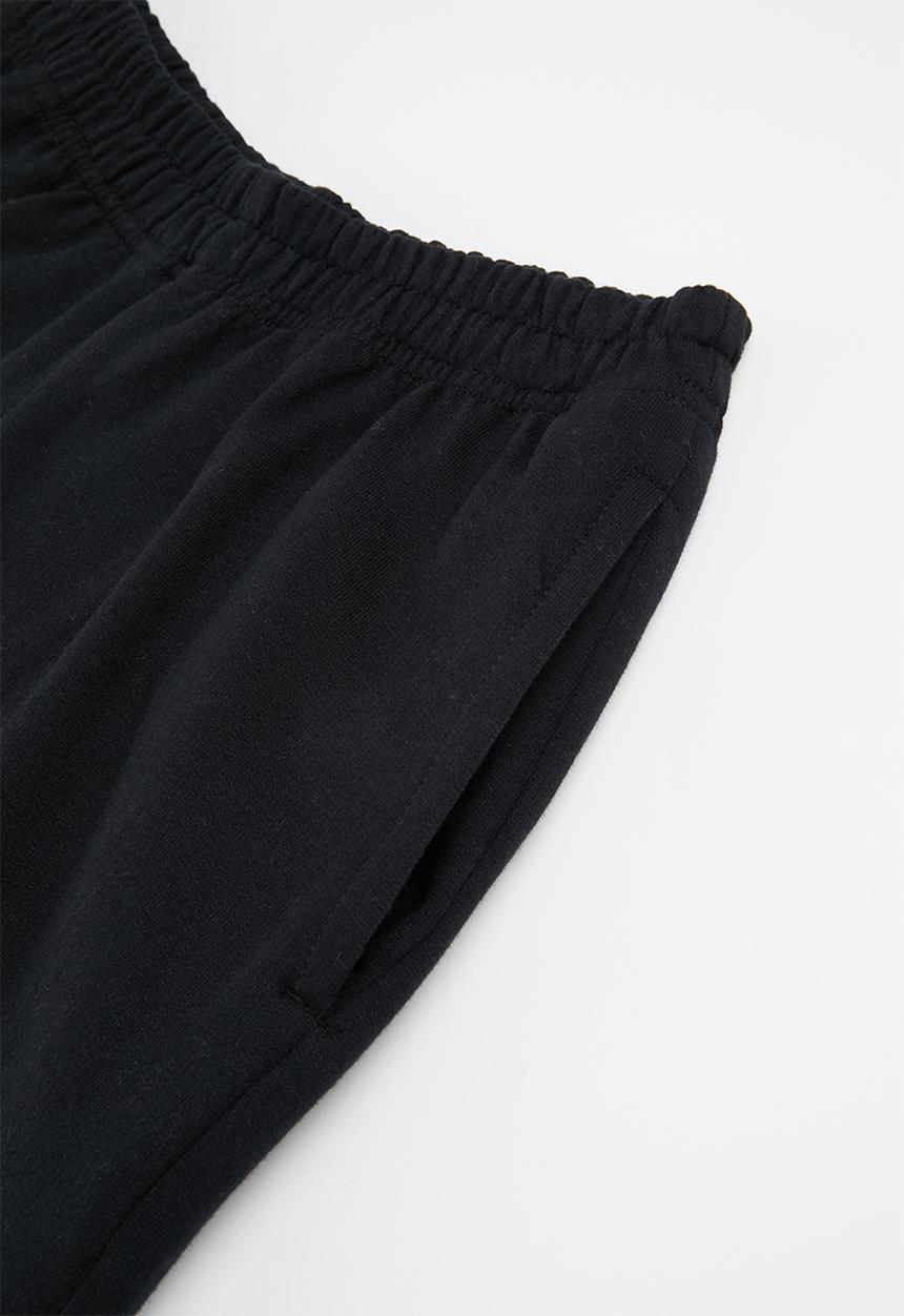 Superbalist - Wide leg jogger & sweat top set - black