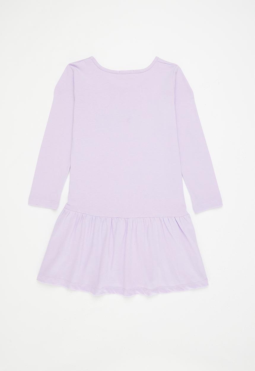 Superbalist - 2 pack printed dress - lavender/light blue
