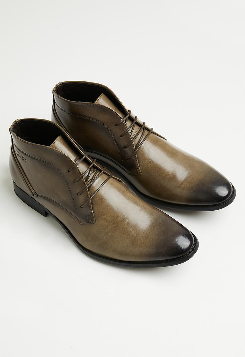 Gino Paoli - Shan ankle leather boot - taupe