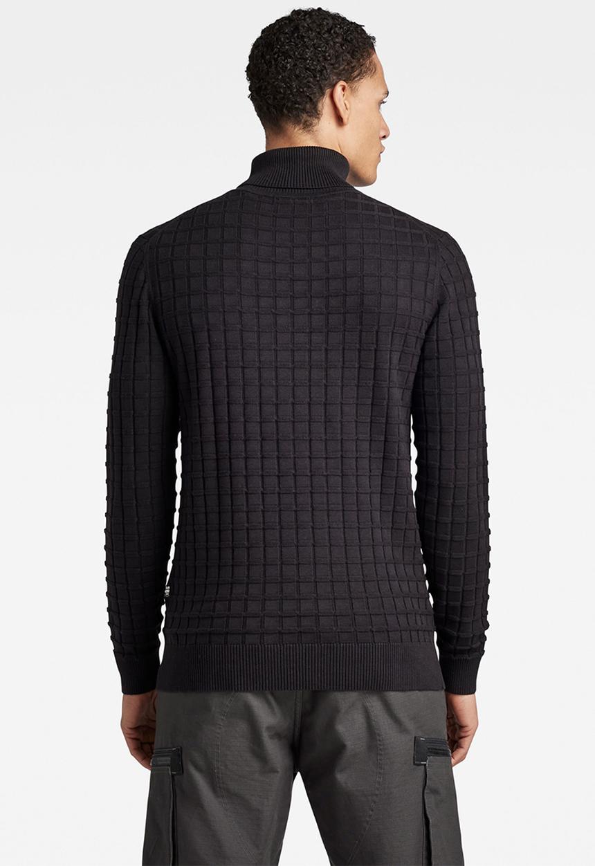 G-STAR - Table turtle knit - dk black
