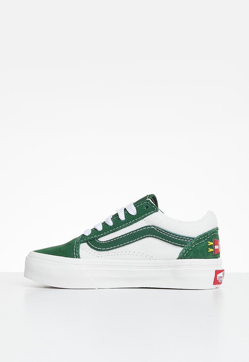 Vans - Uy authentic - white & green