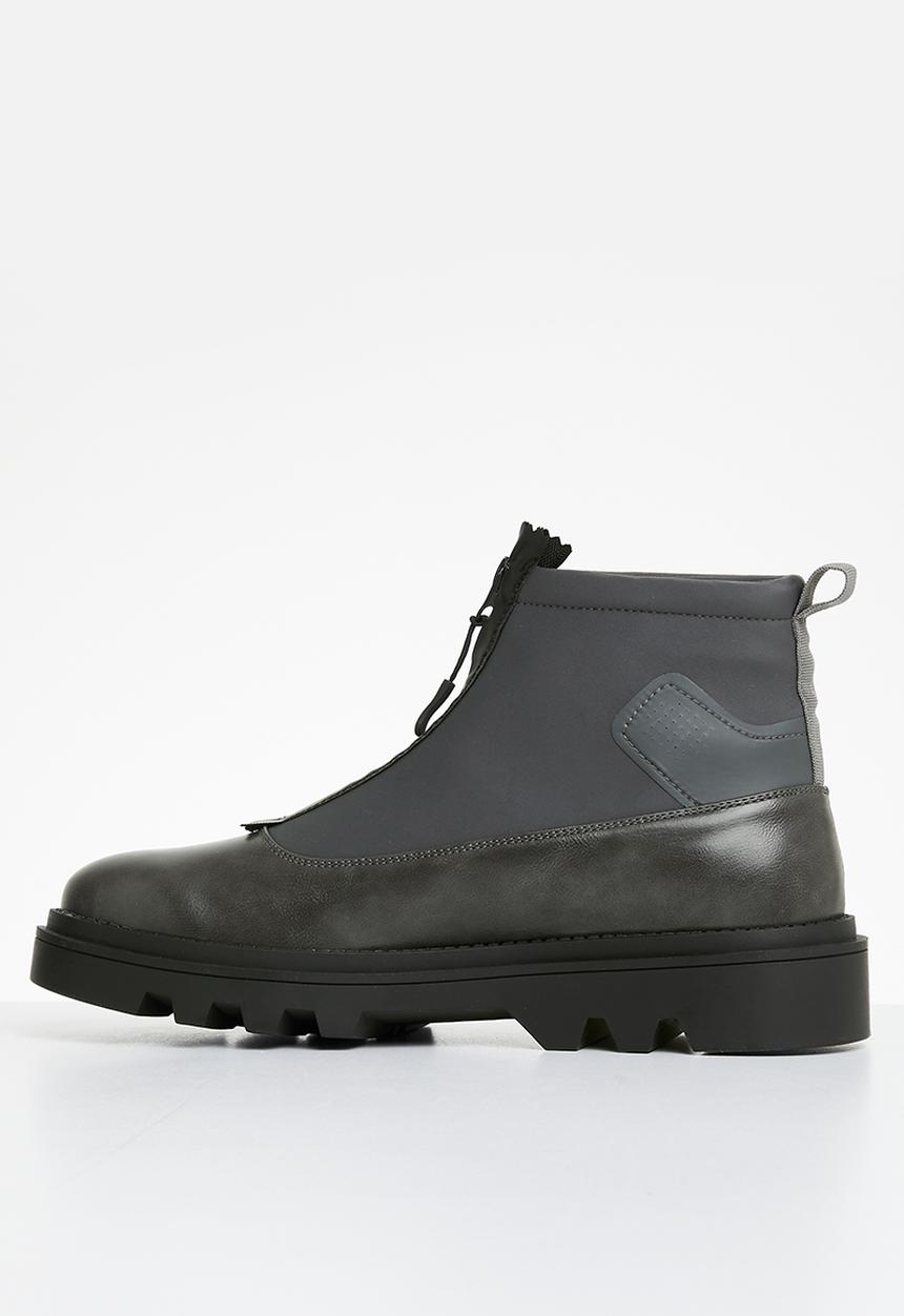 MAZERATA - Vinchey 9 leather lycra - grey