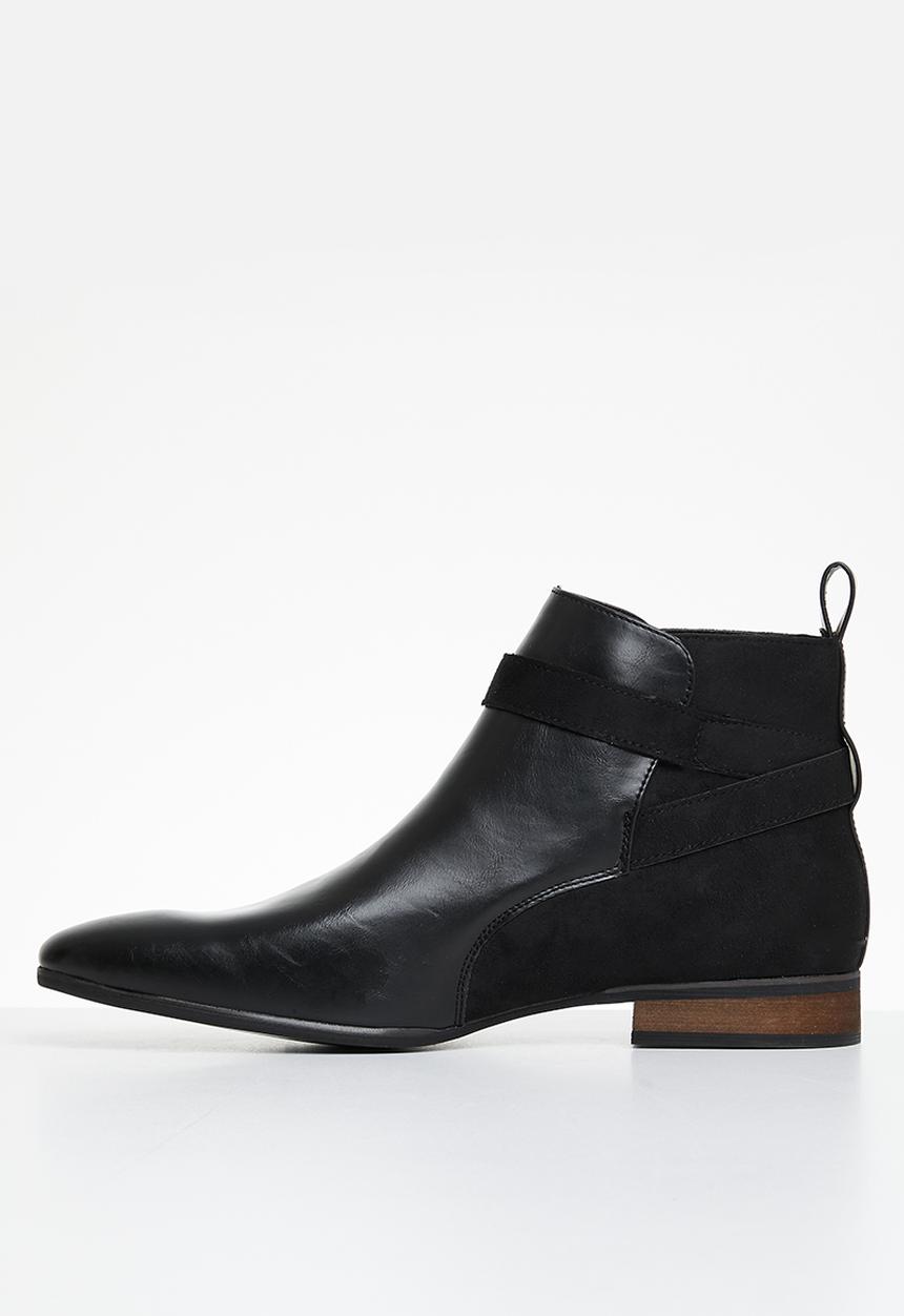 MAZERATA - Magio 84 leather suede - black