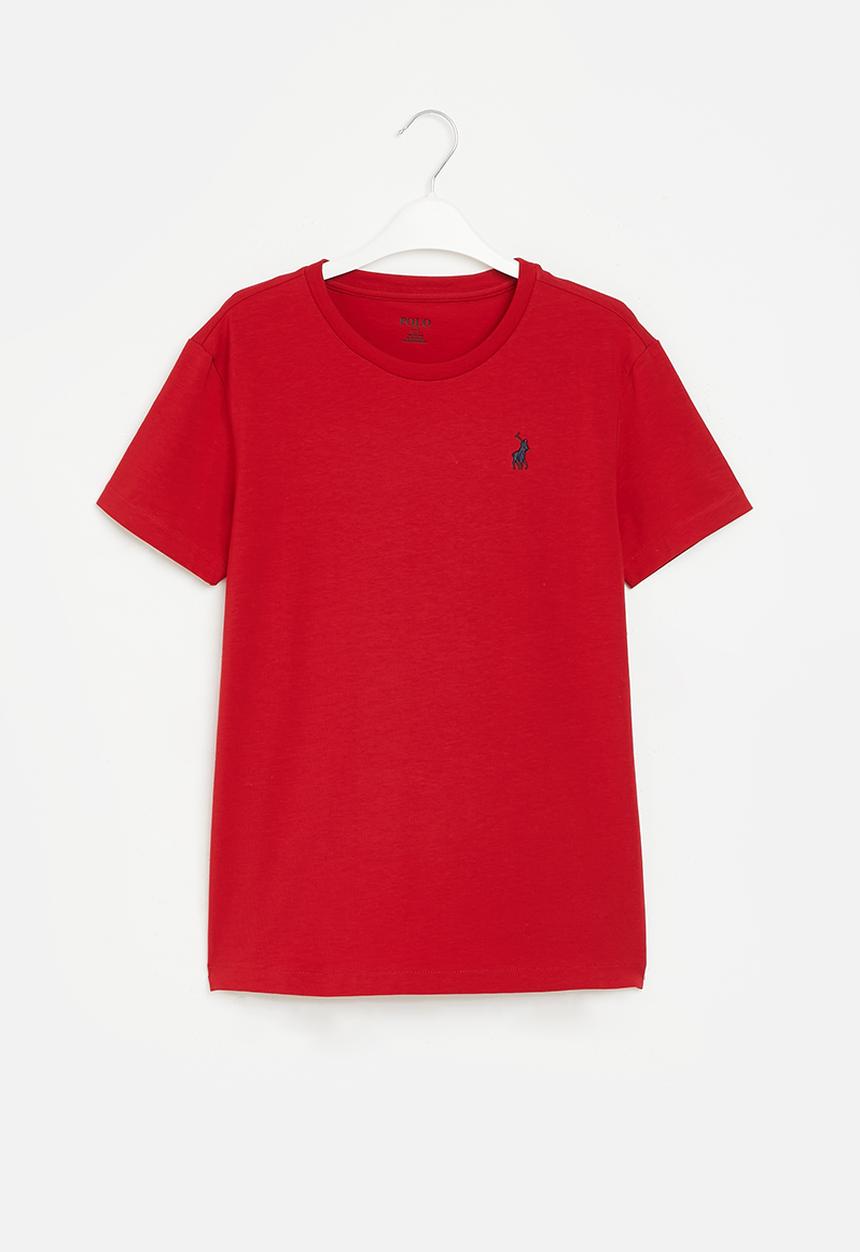 POLO - Girls kelly short sleeve tee - red