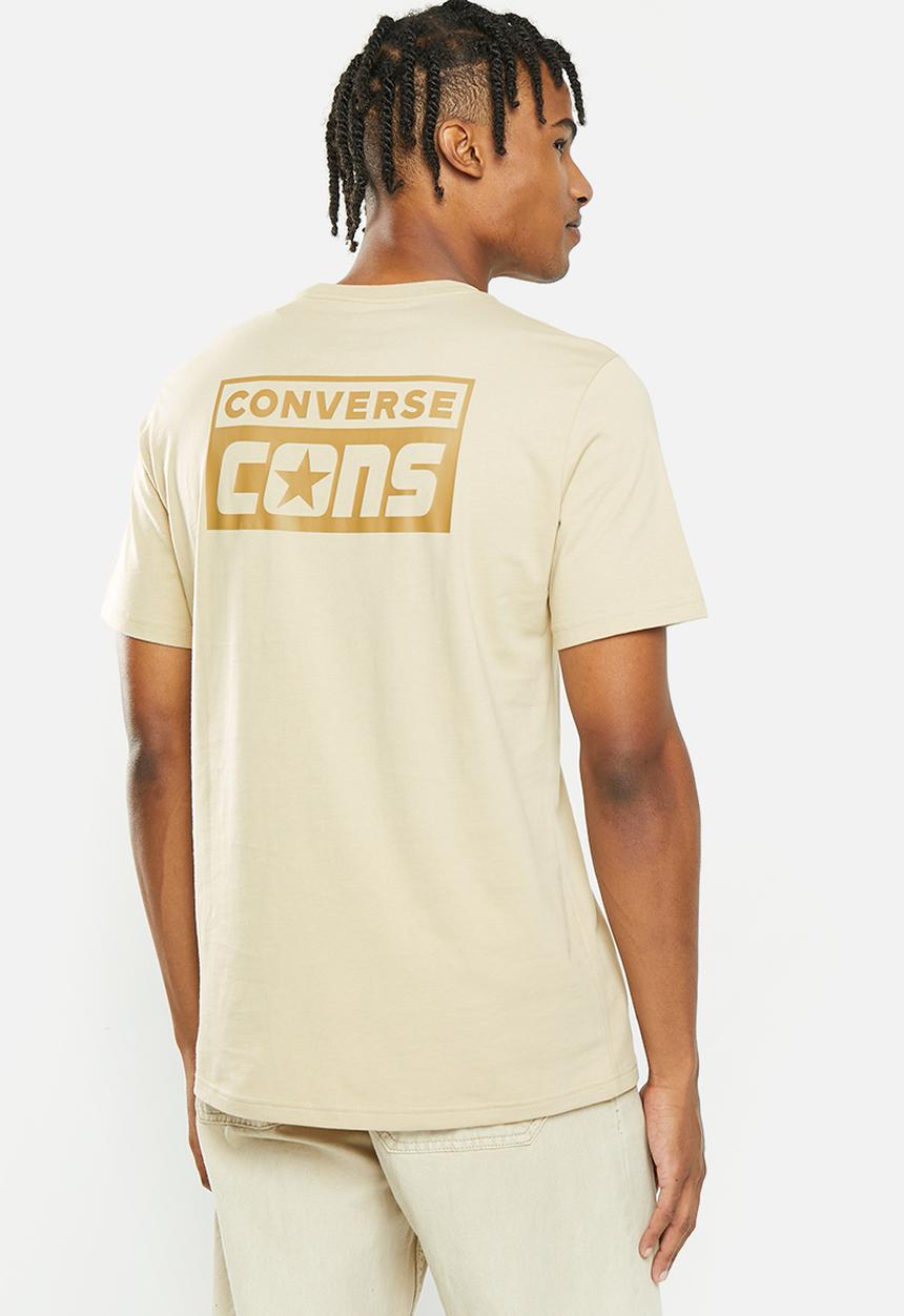 Converse - Converse cons graphic tee - stone