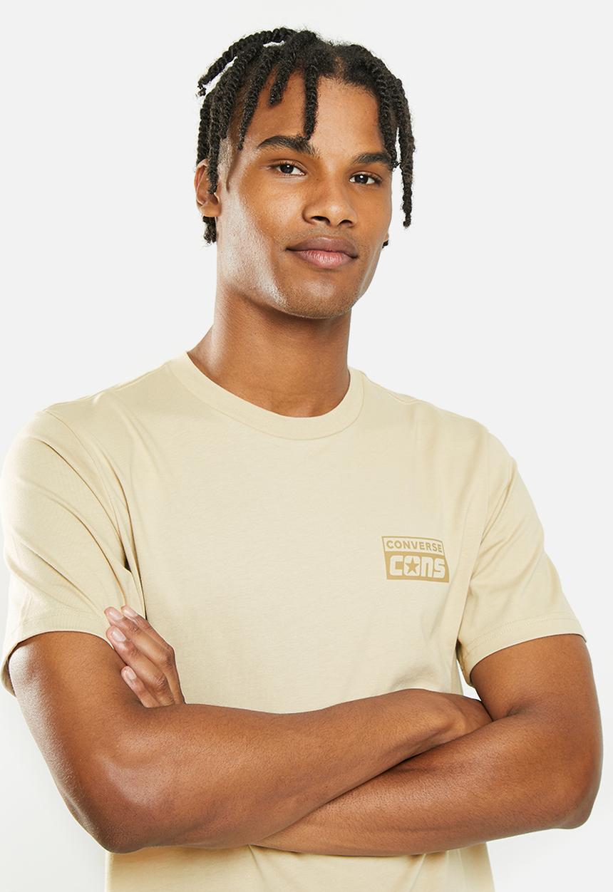 Converse - Converse cons graphic tee - stone