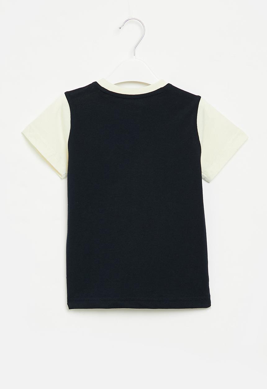 POLO - Boys cameron printed short sleeve tee - navy