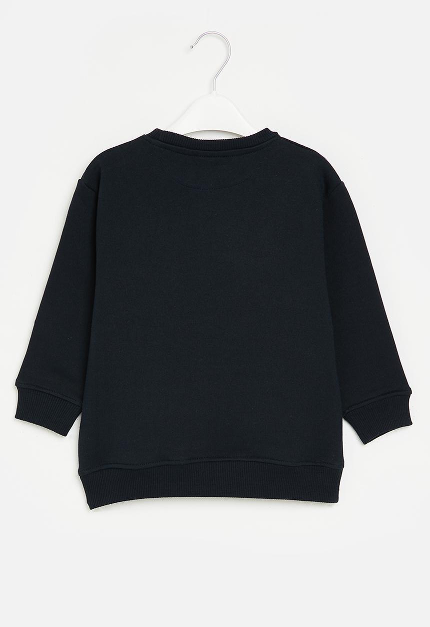 POLO - Boys bradley crested sweater - navy