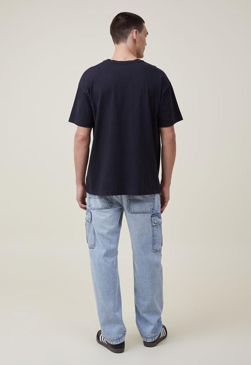 Cotton On - Baggy jean - cargo seaspray blue