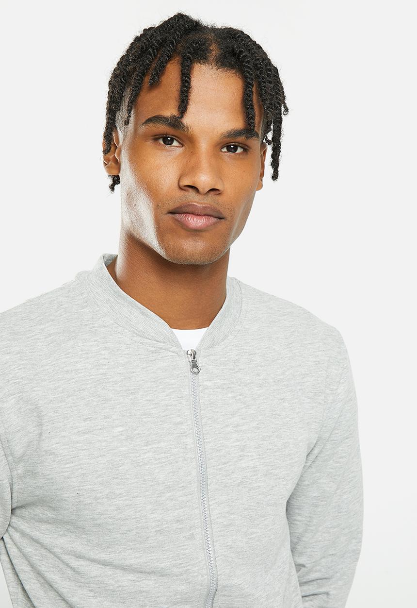 Brave Soul - Form sweatshirt - light grey marl
