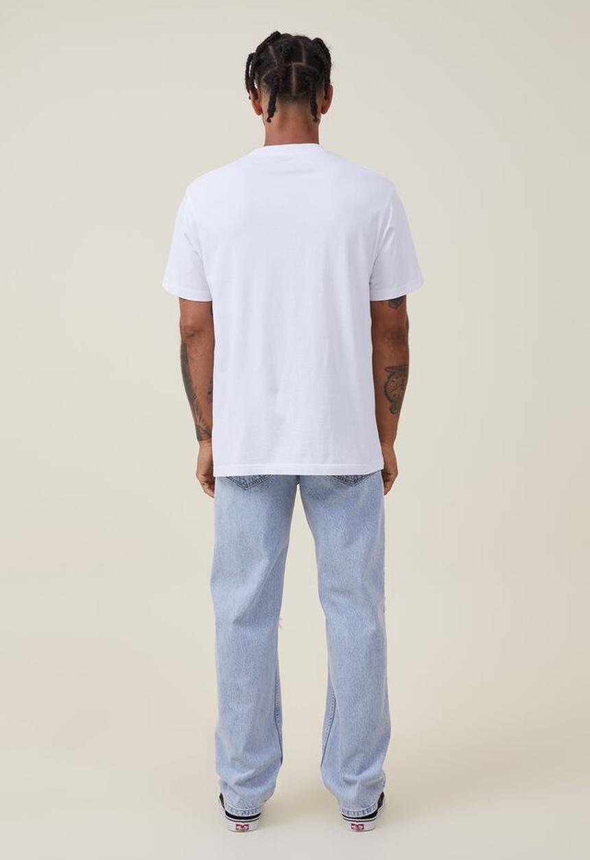 Cotton On - Baggy jean - salty blue rips