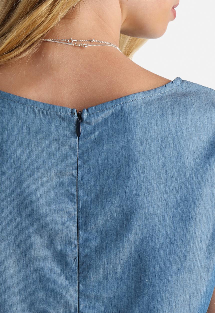 dailyfriday - Sam Chambray Shift Dress