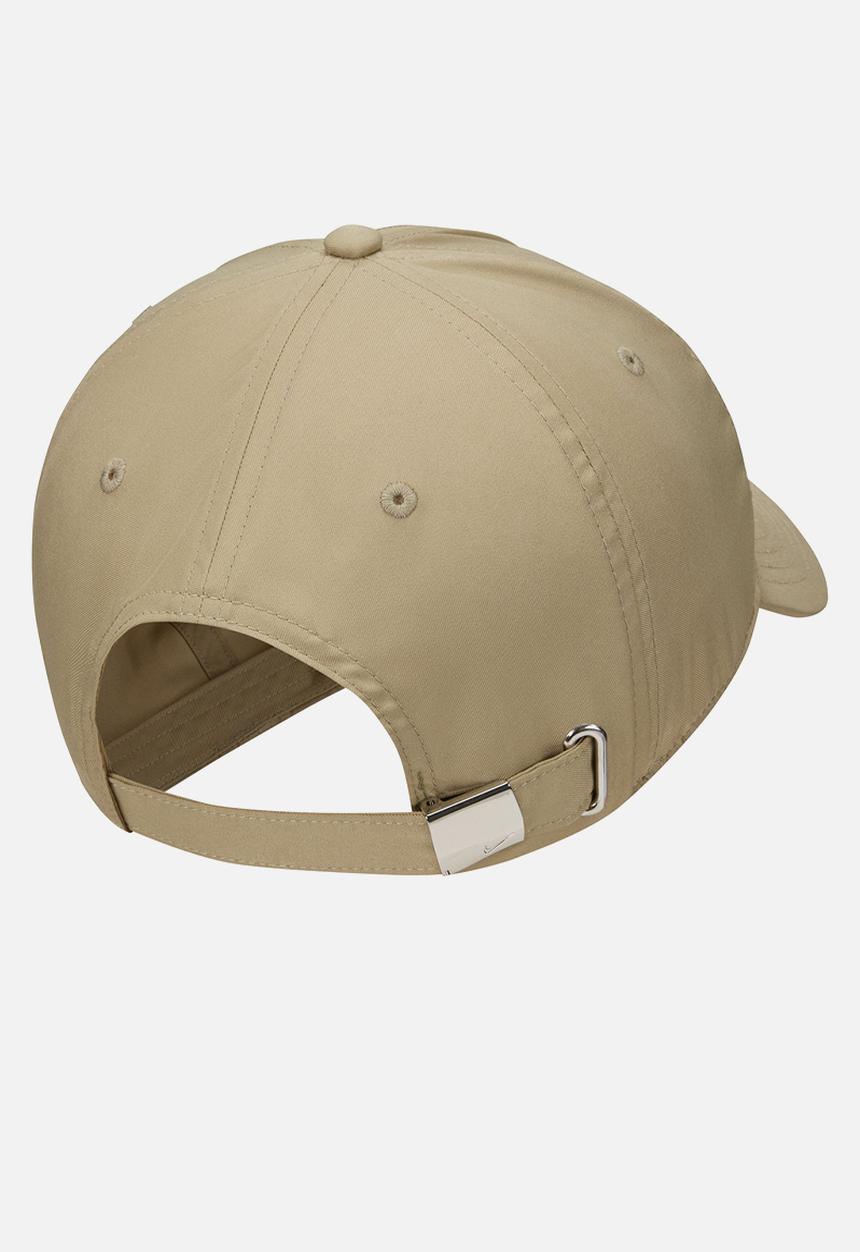 Nike - U nsw df h86 metal swoosh cap - neutral olive/metallic silver