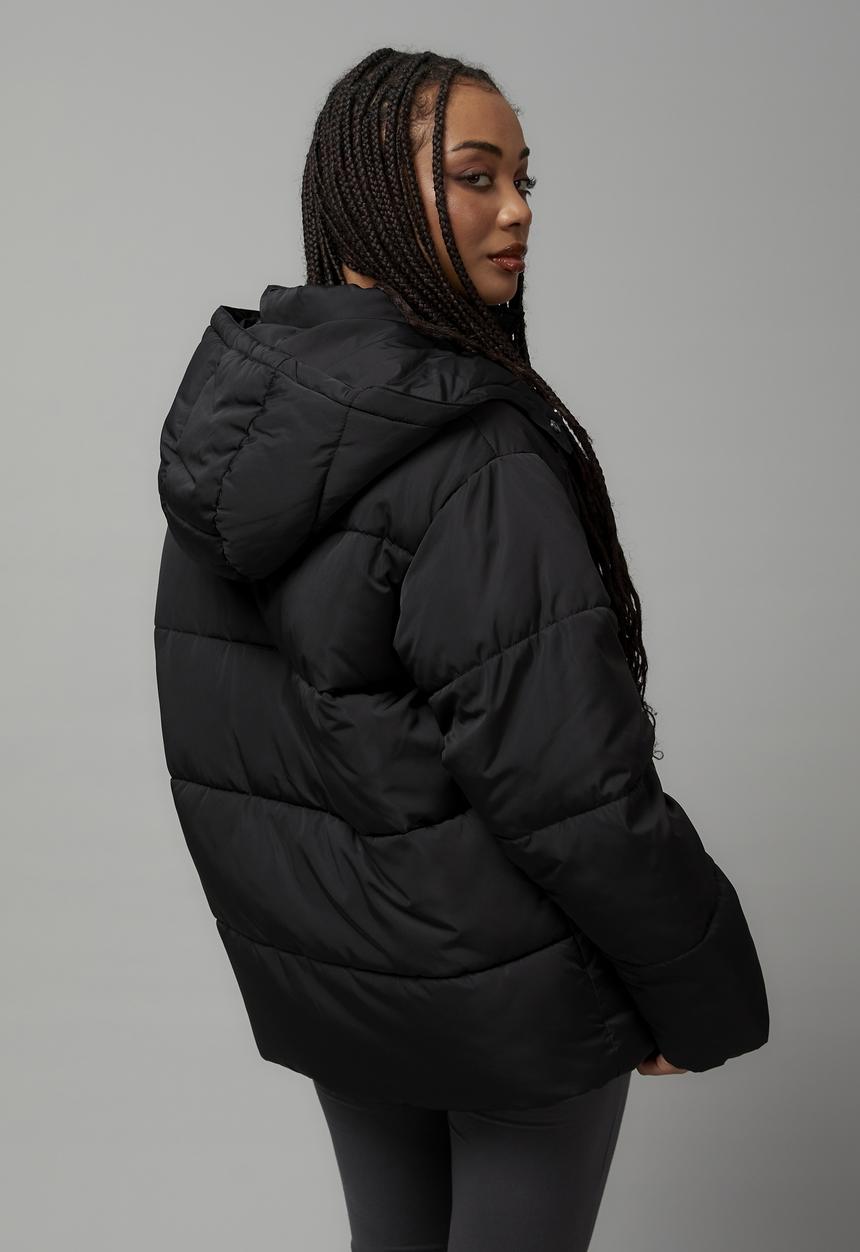 Factorie - Hype puffer jacket - black/melancholic dreams